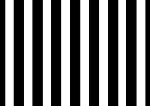 Printed Wafer Paper - Black Stripes - Click Image to Close